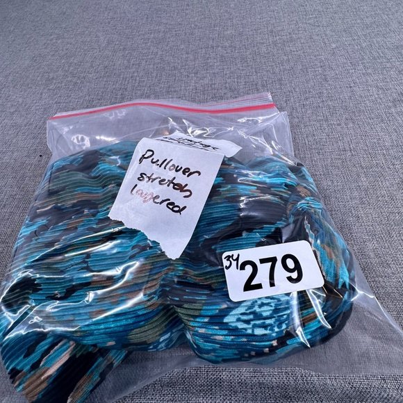 Connected Apparel Sleeveless Dress Evening Party Wear Layered 6 Pullover Stretch - Picture 13 of 13